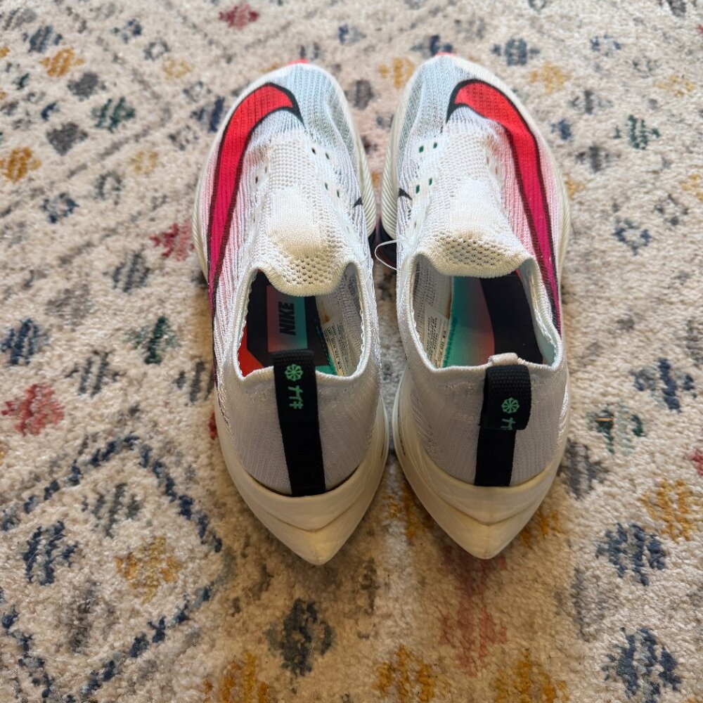 Rare Nike Air Zoom Vaporfly Next - Custom Watermelon Nike By You Color - Picture 2 of 9